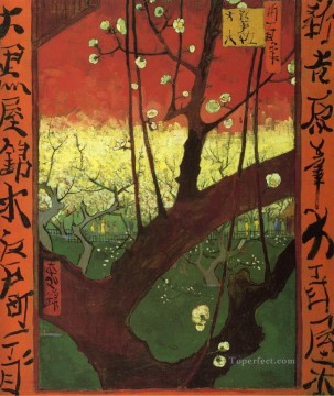 Japonaiserie after Hiroshige Vincent van Gogh Oil Paintings